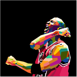 Michael Jordan WPAP Posters and Art