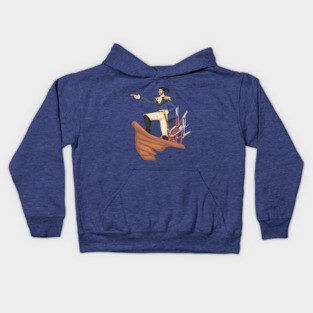 Marquis de Lafayette Kids Hoodie