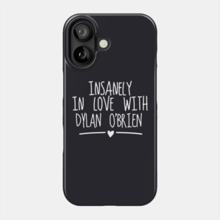 Insanely In Love With Dylan O Brien Unisex Style Loose Fit Boxy Tee Atheist Phone Case