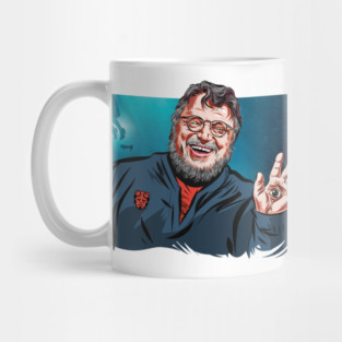 Guillermo del Toro - An illustration by Paul Cemmick Mug