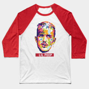 Lil Peep Artwork Baseball T-Shirt