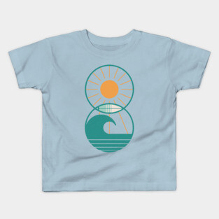 Sun Sea and Surf Kids T-Shirt