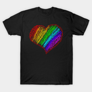 Rainbow heart T-Shirt