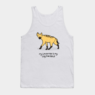 Grumpy Hyena Tank Top