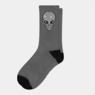 Alien Head Socks