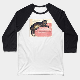 Animal Artists Exhibition Poster Baseball T-Shirt