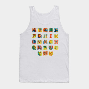 Alphabet Tank Top