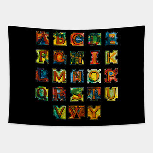 Alphabet Tapestry