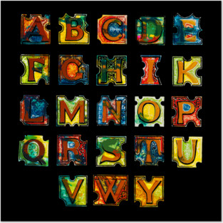 Alphabet Posters and Art