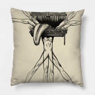 Mimic (Black) Pillow