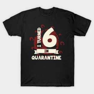 I TURNED 6 IN QUARANTINE T-Shirt
