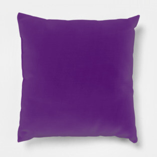 Royal Purple Solid Color Pillow
