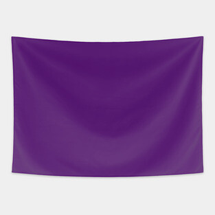 Royal Purple Solid Color Tapestry