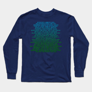 Names of Jesus Long Sleeve T-Shirt