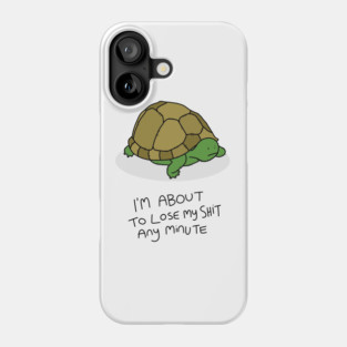 Grumpy Turtle Phone Case