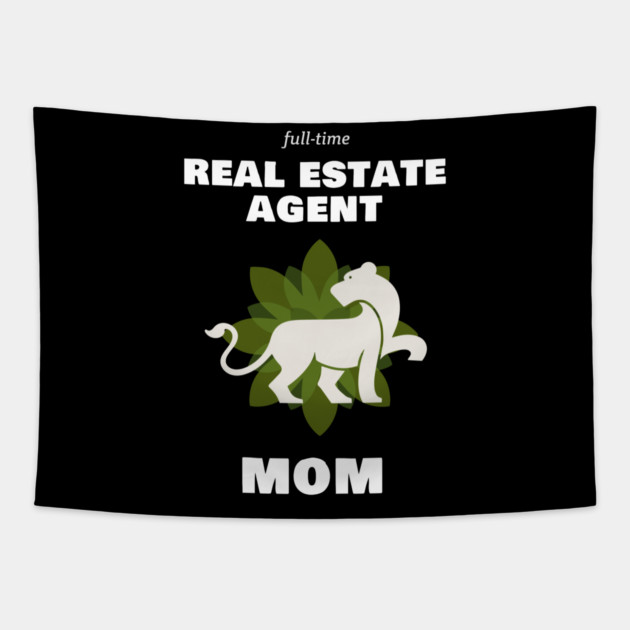 Real Estate Agent Mom Tapestry by REG