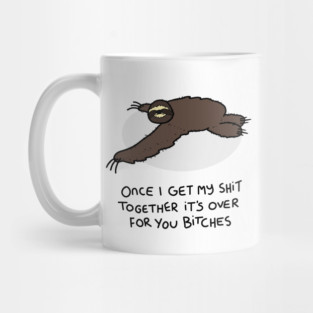 Grumpy Sloth Mug