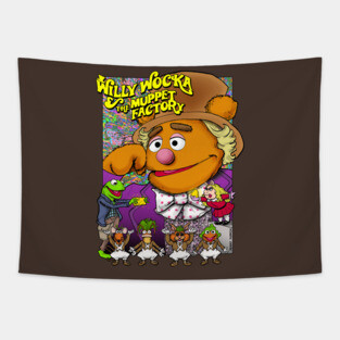 Willie Wocka and the Muppet Factory Tapestry