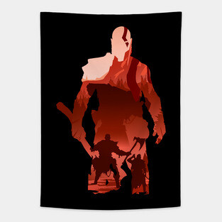 God Of War Kratos Tapestry