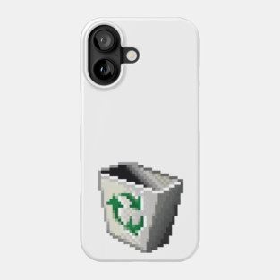 Recycle bin Phone Case