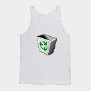 Recycle bin Tank Top