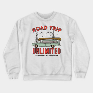 Road Trip Unlimited Crewneck Sweatshirt
