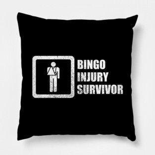 Bingo Injury Survivor Pillow