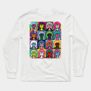 Daria Warhol Long Sleeve T-Shirt