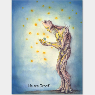 We Are Groot Posters and Art
