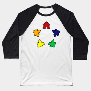 Meeple Baseball T-Shirt