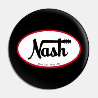 Nash Nashville Music logo Pin