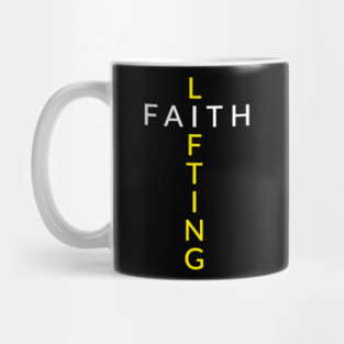 Faith Lifting Cross T-Shirt Mug