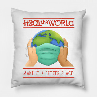 Heal The World Pillow