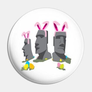 Easter Island Pin