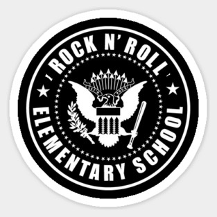 Rock N' Roll Elementary School Sticker