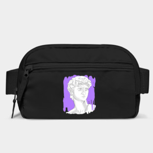 Classical Marble Bust Style Illustration Bag
