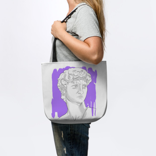 Classical Marble Bust Style Illustration by denizko