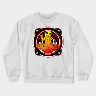Tripping Rave Alien Crewneck Sweatshirt