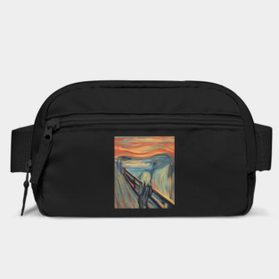 The Scream Expressionist Inspired Emotional Figure Illustration Bag