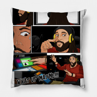 XeroGee x AjaxRoxx Comix Pillow