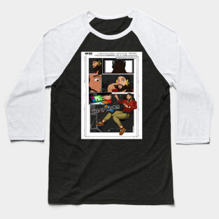 XeroGee x AjaxRoxx Comix Baseball T-Shirt