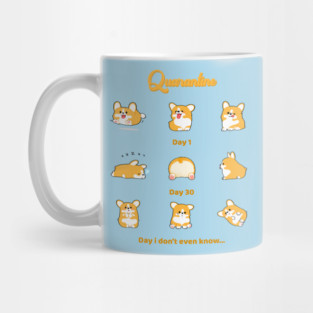 Corgi Quarantine Mug