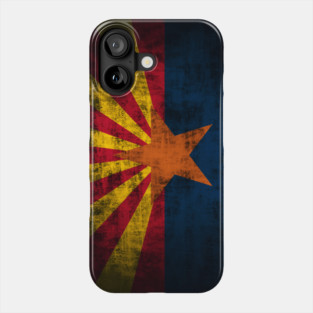 Vintage Rustic Arizona Flag Phone Case
