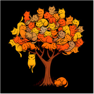 Cat Tree Posters and Art
