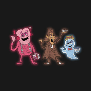 Hitchhiking Cereal Monsters! T-Shirt