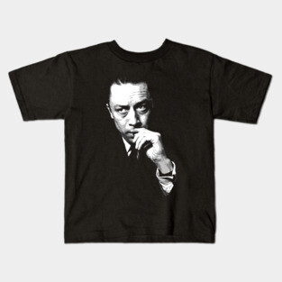 Albert Camus - Simple Design Kids T-Shirt