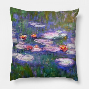 Water lilies Pillow