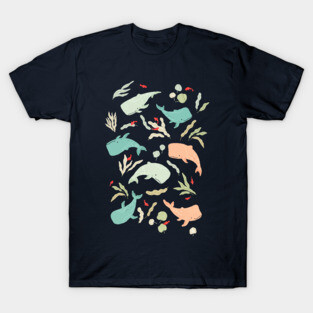 Pastel Whales T-Shirt