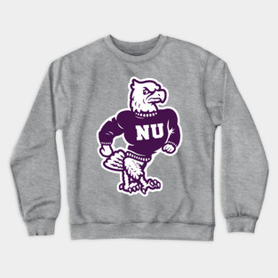 Niagara University Purple Eagles Vintage Mascot Crewneck Sweatshirt