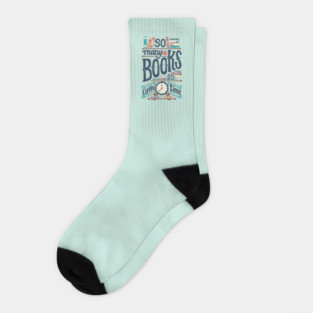 So many books so little time Socks